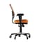 Flash Furniture Orange Mesh Multifunction Chair - Roller Wheels HL-0001-OR-RLB-GG - alternate 5